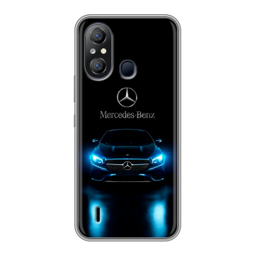 Силиконовый чехол на Itel A49 с принтом Mercedes Мерседес Силиконовый чехол на Itel A49 с принтом Mercedes Мерседес
