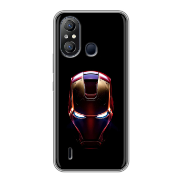 Силиконовый чехол на Itel A49 с принтом IronMan Железный человек Силиконовый чехол на Itel A49 с принтом IronMan Железный человек