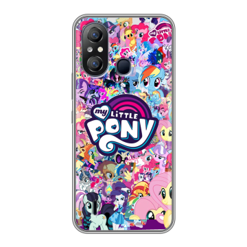 Силиконовый чехол на Itel A49 с принтом My little pony Дружба чудо Силиконовый чехол на Itel A49 с принтом My little pony Дружба чудо