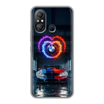 Силиконовый чехол на Itel A49 с принтом BMW БМВ Силиконовый чехол на Itel A49 с принтом BMW БМВ