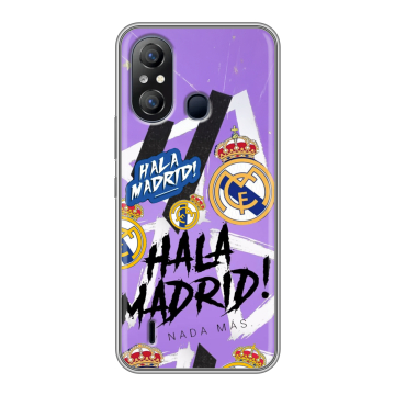 Силиконовый чехол на Itel A49 с принтом Real Madrid Реал Мадрид Силиконовый чехол на Itel A49 с принтом Real Madrid Реал Мадрид
