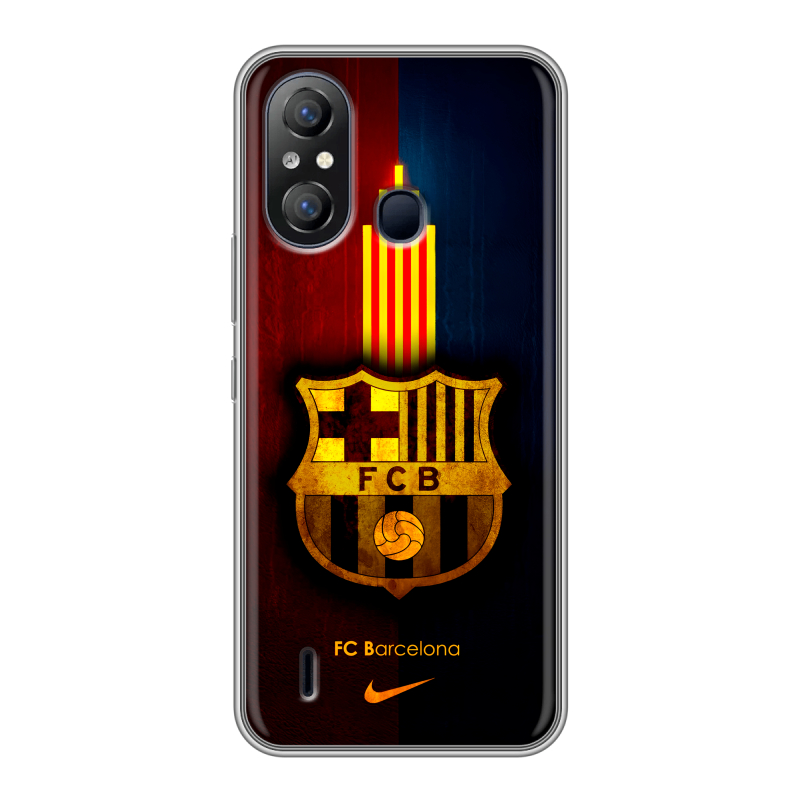 Силиконовый чехол на Itel A49 с принтом Барселона Barcelona Силиконовый чехол на Itel A49 с принтом Барселона Barcelona