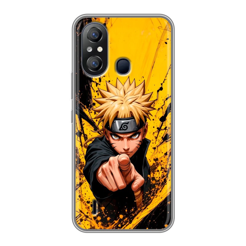 Силиконовый чехол на Itel A49 с принтом Naruto Наруто Силиконовый чехол на Itel A49 с принтом Naruto Наруто