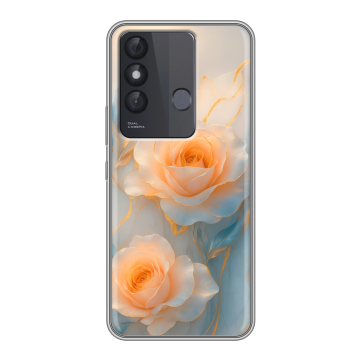 Силиконовый чехол на Itel Vision 3 Plus с принтом Женский Силиконовый чехол на Itel Vision 3 Plus с принтом Женский