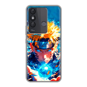 Силиконовый чехол на Itel Vision 3 Plus с принтом Аниме Наруто Naruto Силиконовый чехол на Itel Vision 3 Plus с принтом Аниме Наруто Naruto