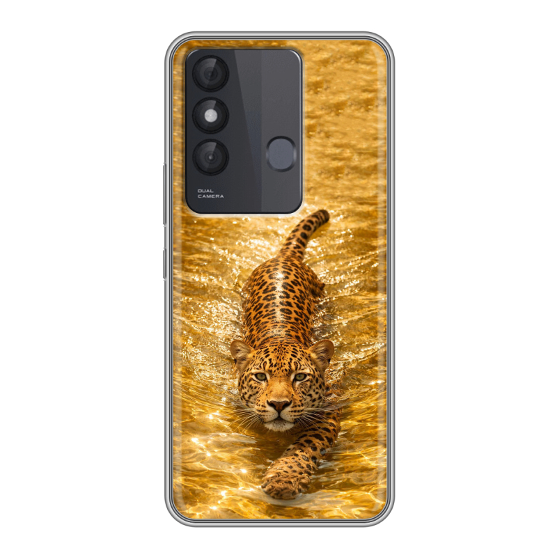 Силиконовый противоударный чехол на Itel Vision 3 Plus с принтом женский Силиконовый противоударный чехол на Itel Vision 3 Plus с принтом женский