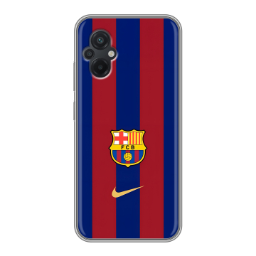Силиконовый чехол на Xiaomi Poco M5 с принтом Барселона Barcelona Силиконовый чехол на Xiaomi Poco M5 с принтом Барселона Barcelona