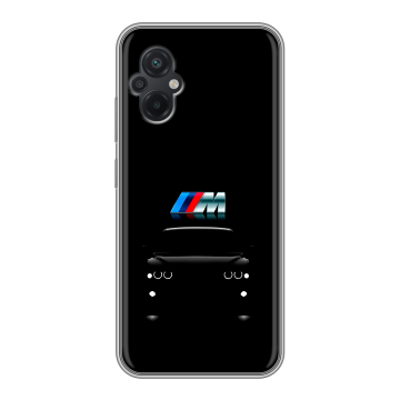 Силиконовый чехол на Xiaomi Poco M5 с принтом БМВ BMW