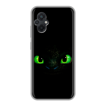 Силиконовый чехол на Xiaomi Poco M5 с принтом Как приручить дракона Силиконовый чехол на Xiaomi Poco M5 с принтом Как приручить дракона