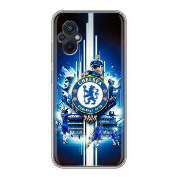 Силиконовый чехол на Xiaomi Poco M5 с принтом Chelsea Челси