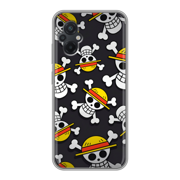 Силиконовый чехол на Xiaomi Poco M5 с принтом One Piece Ван Пис
