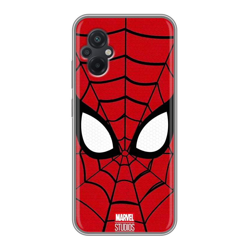 Силиконовый чехол на Xiaomi Poco M5 с принтом человек паук spiderman Силиконовый чехол на Xiaomi Poco M5 с принтом человек паук spiderman