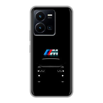 Силиконовый чехол на Vivo Y35 с принтом БМВ BMW