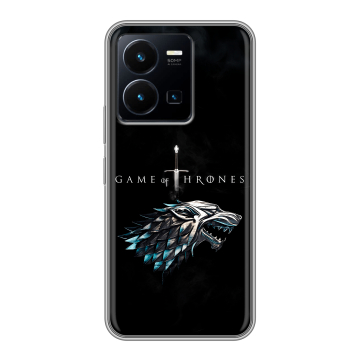 Силиконовый чехол на Vivo Y35 с принтом Игра Престолов Game Thrones