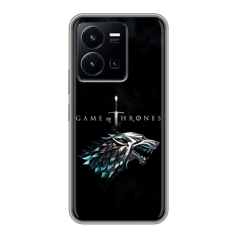 Силиконовый чехол на Vivo Y35 с принтом Игра Престолов Game Thrones Силиконовый чехол на Vivo Y35 с принтом Игра Престолов Game Thrones