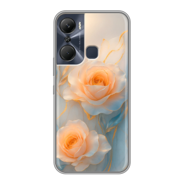 Силиконовый чехол на Infinix Hot 12 Pro с принтом Женский