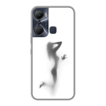 Силиконовый чехол на Infinix Hot 12 Pro с принтом Силуэт Силиконовый чехол на Infinix Hot 12 Pro с принтом Силуэт