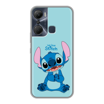 Силиконовый чехол на Infinix Hot 12 Pro с принтом Лило и Стич Силиконовый чехол на Infinix Hot 12 Pro с принтом Лило и Стич