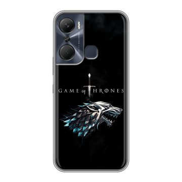 Силиконовый чехол на Infinix Hot 12 Pro с принтом Игра Престолов Game Thrones Силиконовый чехол на Infinix Hot 12 Pro с принтом Игра Престолов Game Thrones