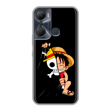 Силиконовый чехол на Infinix Hot 12 Pro с принтом One Piece Ван Пис