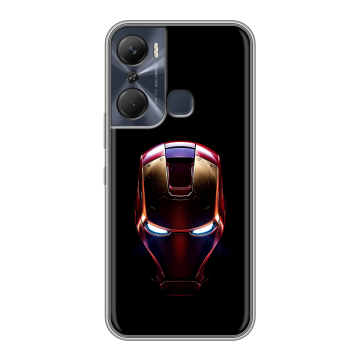 Силиконовый чехол на Infinix Hot 12 Pro с принтом IronMan Железный человек Силиконовый чехол на Infinix Hot 12 Pro с принтом IronMan Железный человек