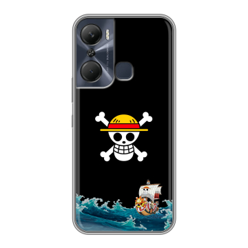 Силиконовый чехол на Infinix Hot 12 Pro с принтом One Piece Ван Пис Силиконовый чехол на Infinix Hot 12 Pro с принтом One Piece Ван Пис