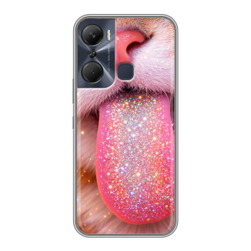 Силиконовый чехол на Infinix Hot 12 Pro с принтом для девочек Силиконовый чехол на Infinix Hot 12 Pro с принтом для девочек