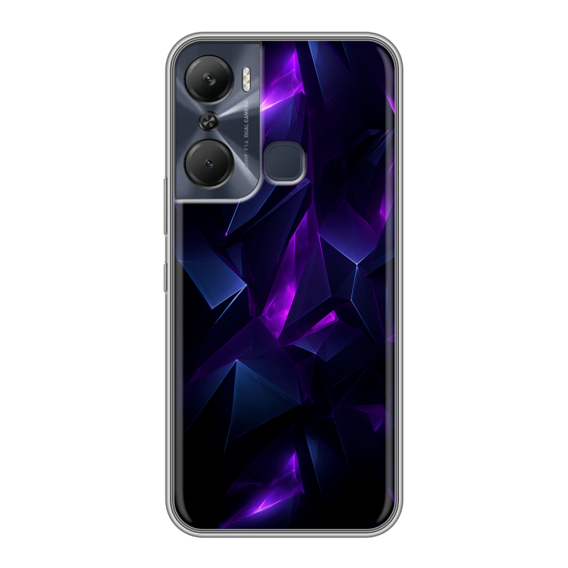 Силиконовый чехол на Infinix Hot 12 Pro с принтом Абстракиция Силиконовый чехол на Infinix Hot 12 Pro с принтом Абстракиция
