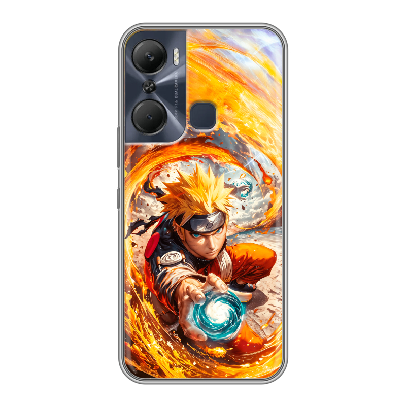 Силиконовый чехол на Infinix Hot 12 Pro с принтом Аниме Наруто Naruto Силиконовый чехол на Infinix Hot 12 Pro с принтом Аниме Наруто Naruto