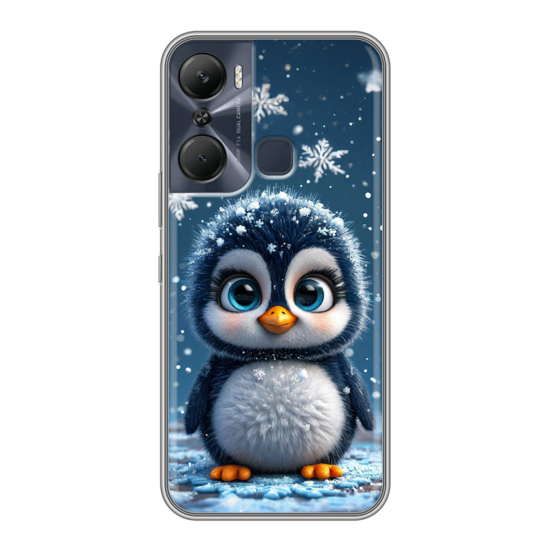 Силиконовый чехол на Infinix Hot 12 Pro с принтом Новый год Силиконовый чехол на Infinix Hot 12 Pro с принтом Новый год