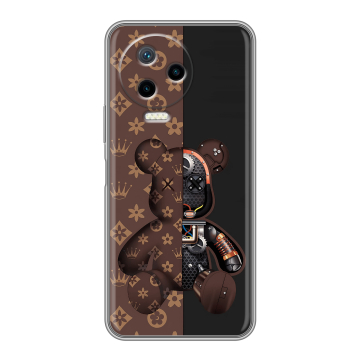 Силиконовый чехол на Infinix Note 12 Pro с принтом Луи робот Силиконовый чехол на Infinix Note 12 Pro с принтом Луи робот