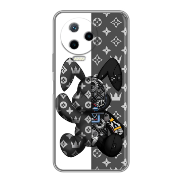 Силиконовый чехол на Infinix Note 12 Pro с принтом Луи робот Силиконовый чехол на Infinix Note 12 Pro с принтом Луи робот