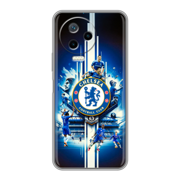 Силиконовый чехол на Infinix Note 12 Pro с принтом Chelsea Челси