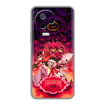 Силиконовый чехол на Infinix Note 12 Pro с принтом Hazbin Hotel Отель Хазбин Силиконовый чехол на Infinix Note 12 Pro с принтом Hazbin Hotel Отель Хазбин