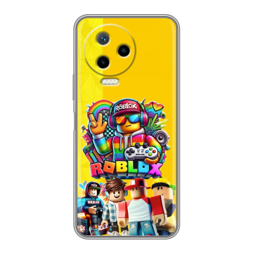 Силиконовый чехол на Infinix Note 12 Pro с принтом Roblox Роблокс Силиконовый чехол на Infinix Note 12 Pro с принтом Roblox Роблокс
