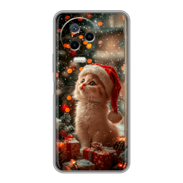 Силиконовый чехол на Infinix Note 12 Pro с принтом Новый год