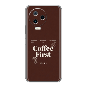 Силиконовый чехол на Infinix Note 12 Pro с принтом женский