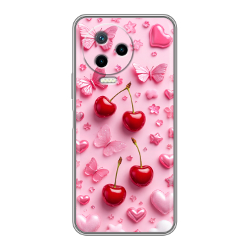 Силиконовый чехол на Infinix Note 12 Pro с принтом для девочек Силиконовый чехол на Infinix Note 12 Pro с принтом для девочек
