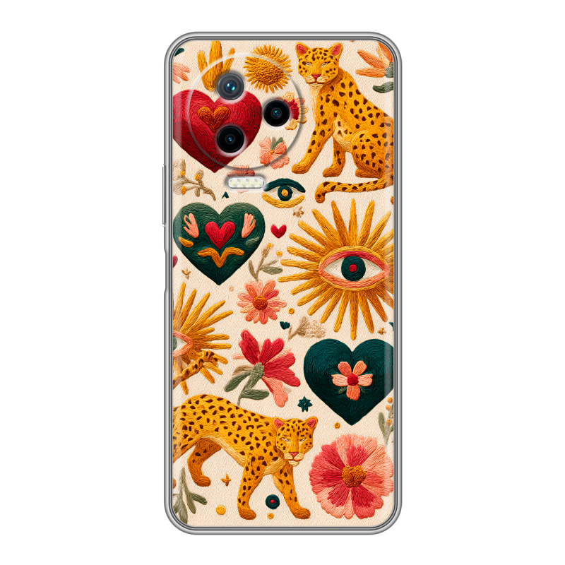 Силиконовый противоударный чехол на Infinix Note 12 Pro с принтом Модный принт Силиконовый противоударный чехол на Infinix Note 12 Pro с принтом Модный принт