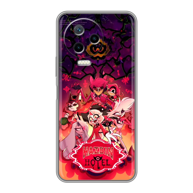Силиконовый чехол на Infinix Note 12 Pro с принтом Hazbin Hotel Отель Хазбин Силиконовый чехол на Infinix Note 12 Pro с принтом Hazbin Hotel Отель Хазбин