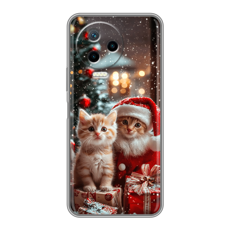Силиконовый чехол на Infinix Note 12 Pro с принтом Новый год Силиконовый чехол на Infinix Note 12 Pro с принтом Новый год