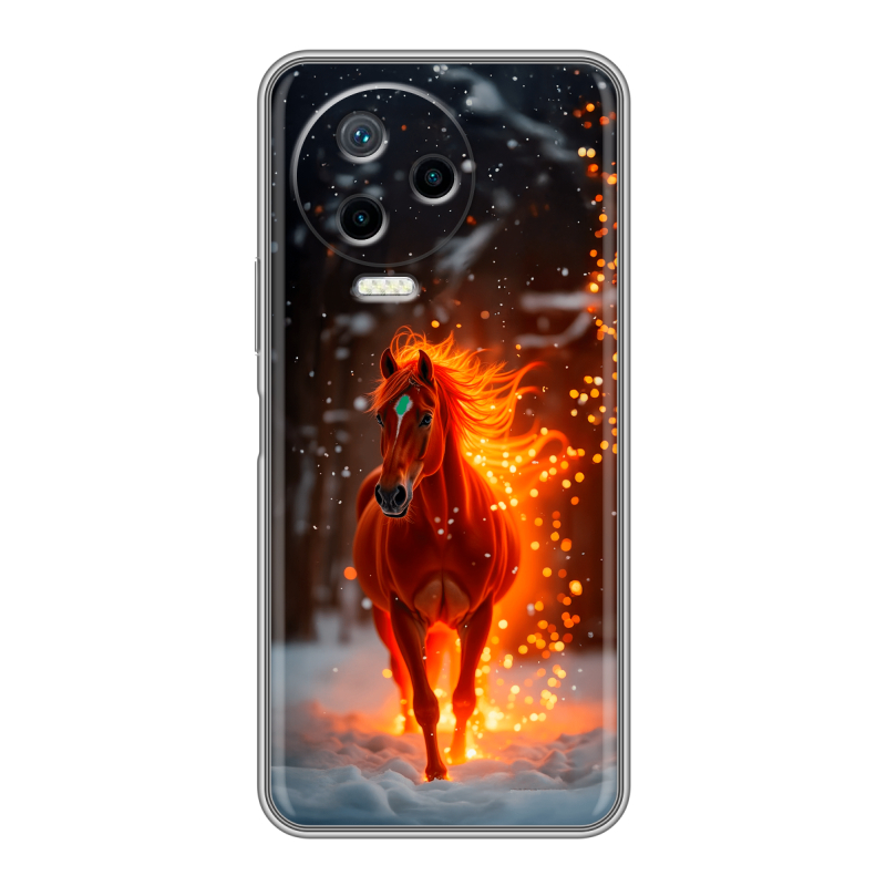Силиконовый чехол на Infinix Note 12 Pro с принтом Новый год Силиконовый чехол на Infinix Note 12 Pro с принтом Новый год