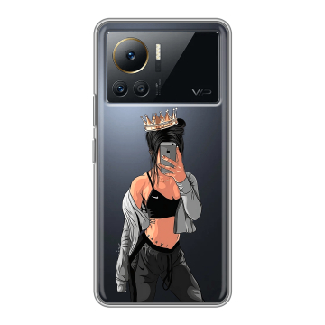 Силиконовый чехол на Infinix Note 12 VIP с принтом Женские принты