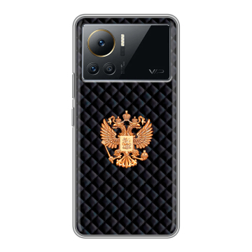 Силиконовый чехол на Infinix Note 12 VIP с принтом Герб России принт Силиконовый чехол на Infinix Note 12 VIP с принтом Герб России принт