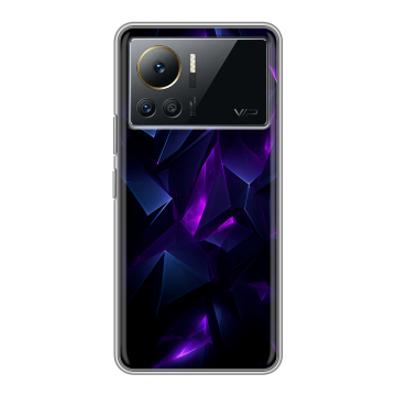 Силиконовый чехол на Infinix Note 12 VIP с принтом Абстракиция