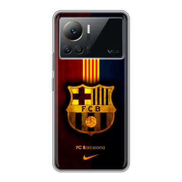 Силиконовый чехол на Infinix Note 12 VIP с принтом Барселона Barcelona