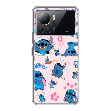Силиконовый чехол на Infinix Note 12 VIP с принтом Лило и Стич Силиконовый чехол на Infinix Note 12 VIP с принтом Лило и Стич