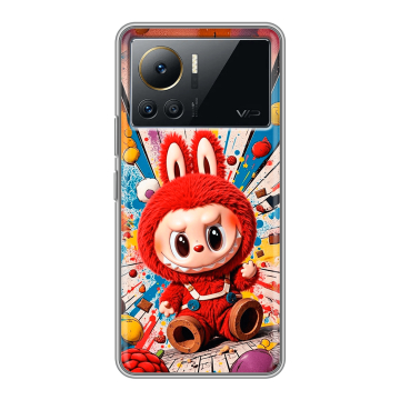Силиконовый чехол на Infinix Note 12 VIP с принтом Labubu Лабубу Силиконовый чехол на Infinix Note 12 VIP с принтом Labubu Лабубу