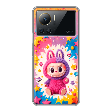 Силиконовый чехол на Infinix Note 12 VIP с принтом Labubu Лабубу Силиконовый чехол на Infinix Note 12 VIP с принтом Labubu Лабубу