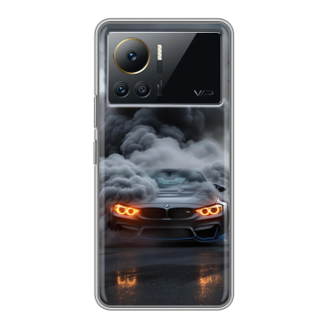 Силиконовый чехол на Infinix Note 12 VIP с принтом BMW БМВ Силиконовый чехол на Infinix Note 12 VIP с принтом BMW БМВ